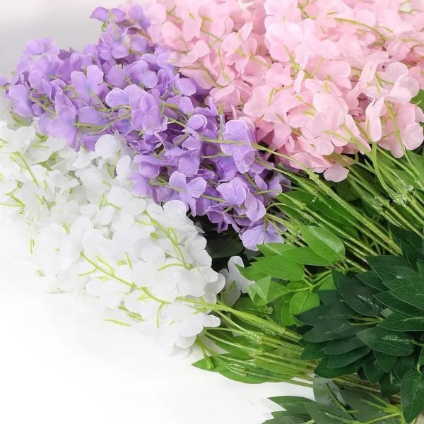 Fleurs pendantes de glycine – Image 3