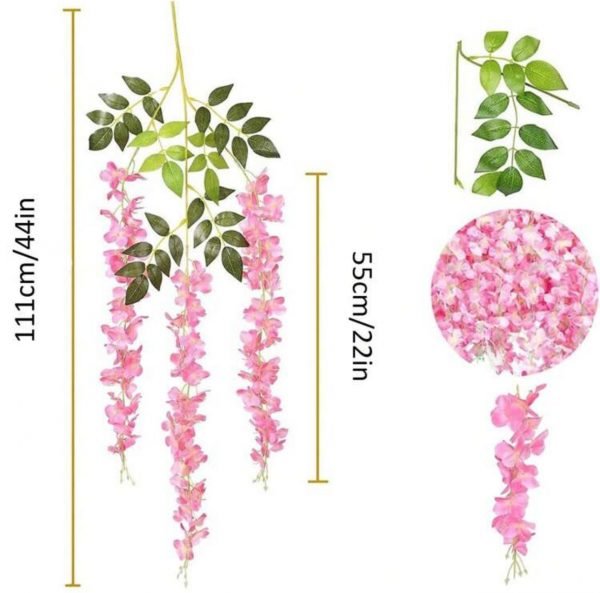 Fleurs pendantes de glycine – Image 6