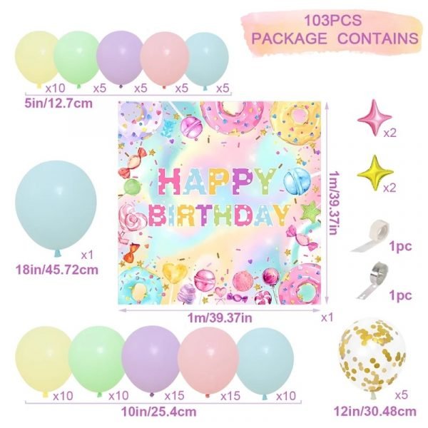 Ensemble déco Anniversaire – Image 2