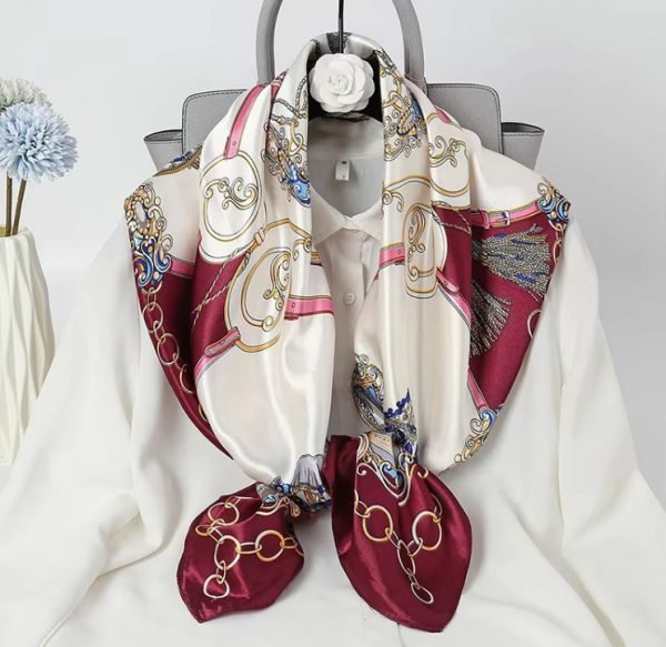 Foulard en Satin de Soie
