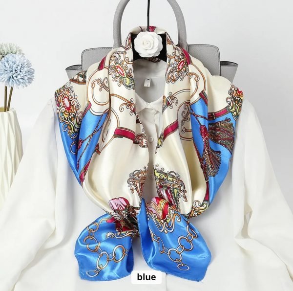 Foulard en Satin de Soie – Image 3