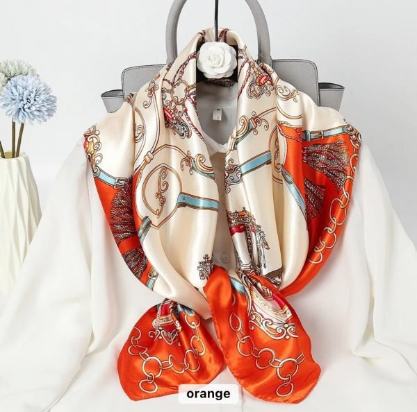 Foulard en Satin de Soie – Image 5
