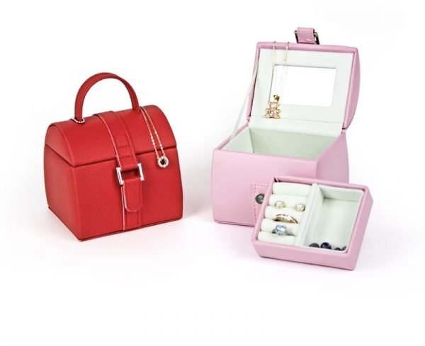 Boîte à Bijoux en cuir