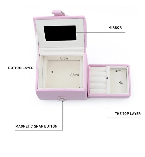 Boîte à Bijoux en cuir – Image 3