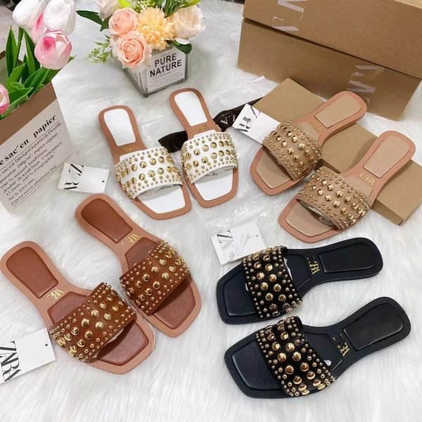 Sandales Plates Zara Été 2024