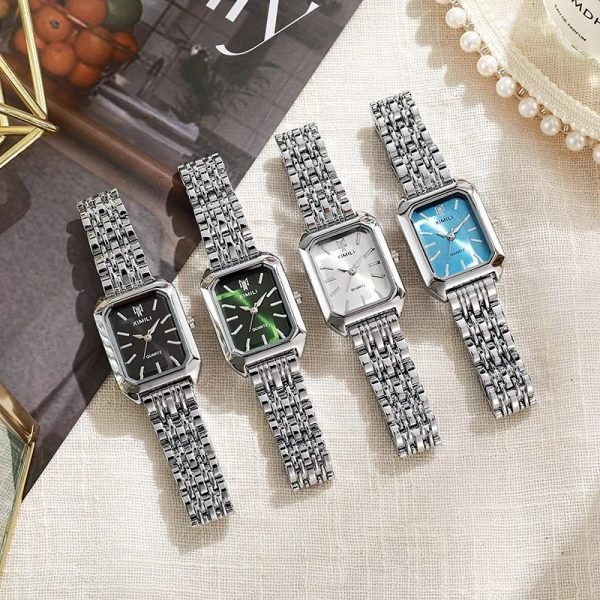 Montres à Quartz dames Femmes Argent