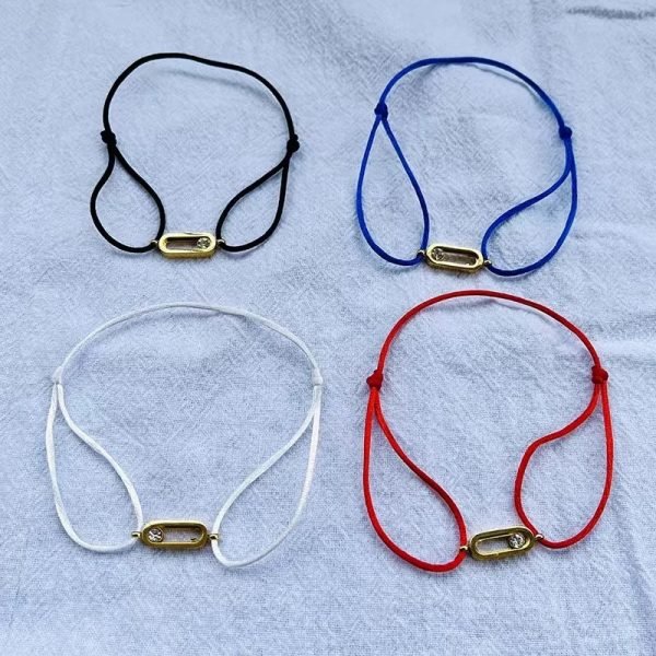 Bracelet en acier inoxydable.