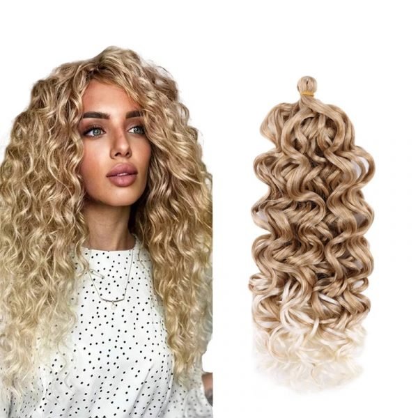 Mèche cheveux Ombre profonde Ondulée 20 pouces – Image 2