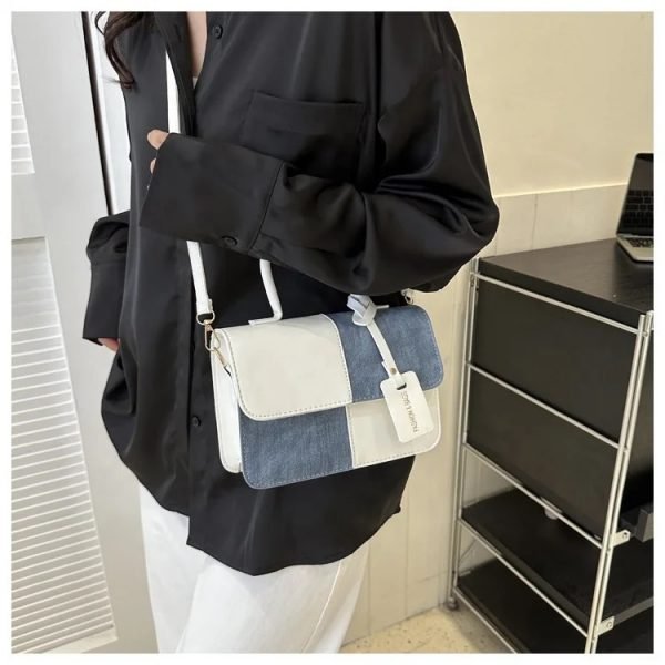 Sac à Bandoulière Contrasté – Image 2