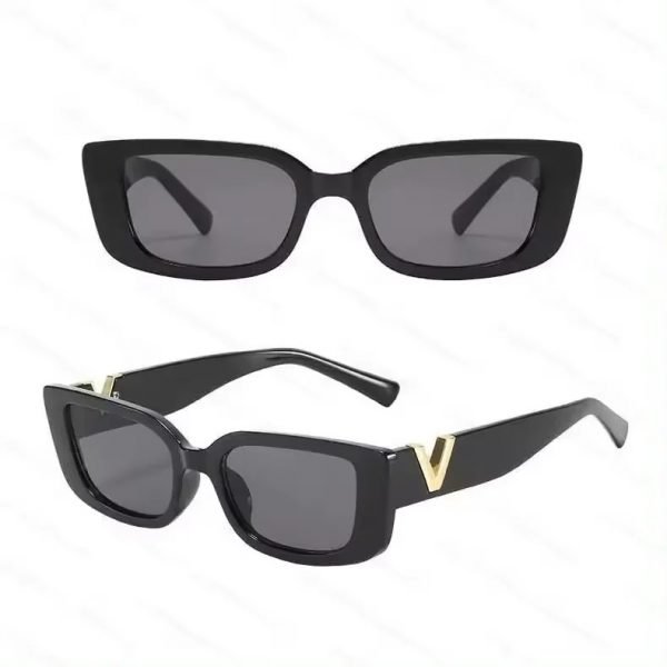 Lunettes de Soleil Rétro de Marque de Luxe – Image 3