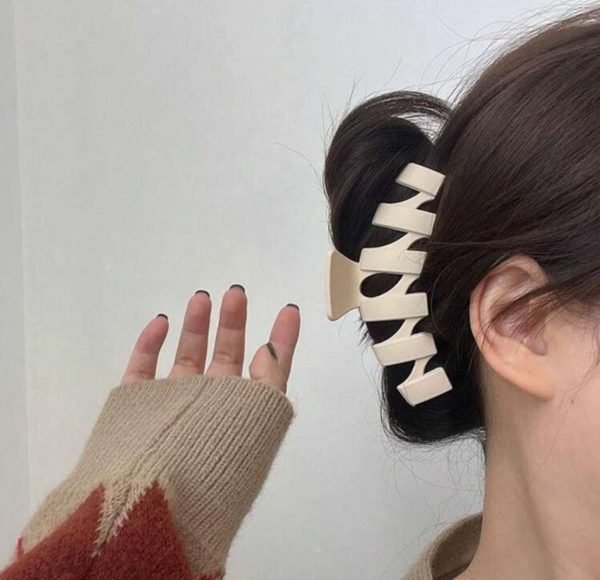 Pinces à Cheveux Élégant - Ensemble 8 pcs Beige – Image 3