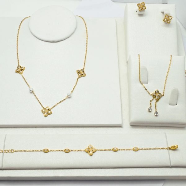 Ensemble de 4 pièces Bijoux Marque de créateur – Image 2