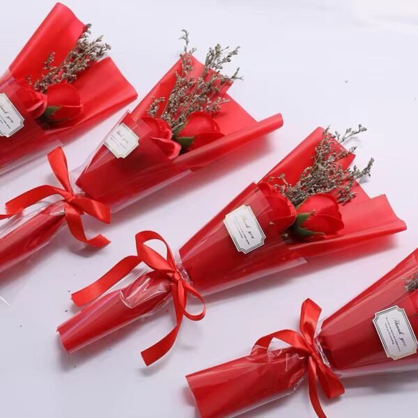 SAINT VALENTIN – Ensemble de Brosses à Cheveux, Pince Fleur & Serviette Cheveux – Image 3