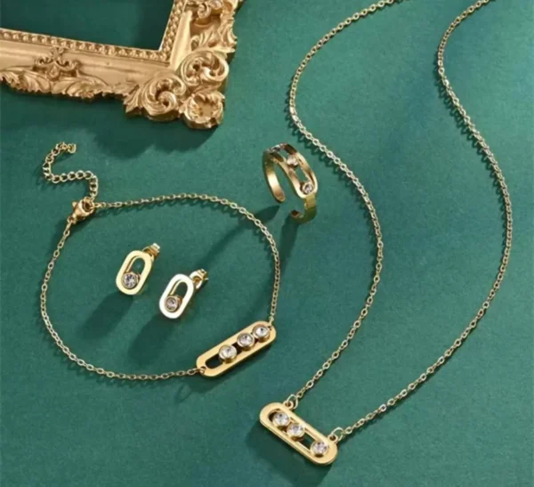 SAINT VALENTIN - Coffret Élégance – Ensemble Bijoux Tendance – Image 4
