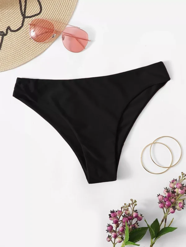 SHEIN Swim BasDe bikini unicolore