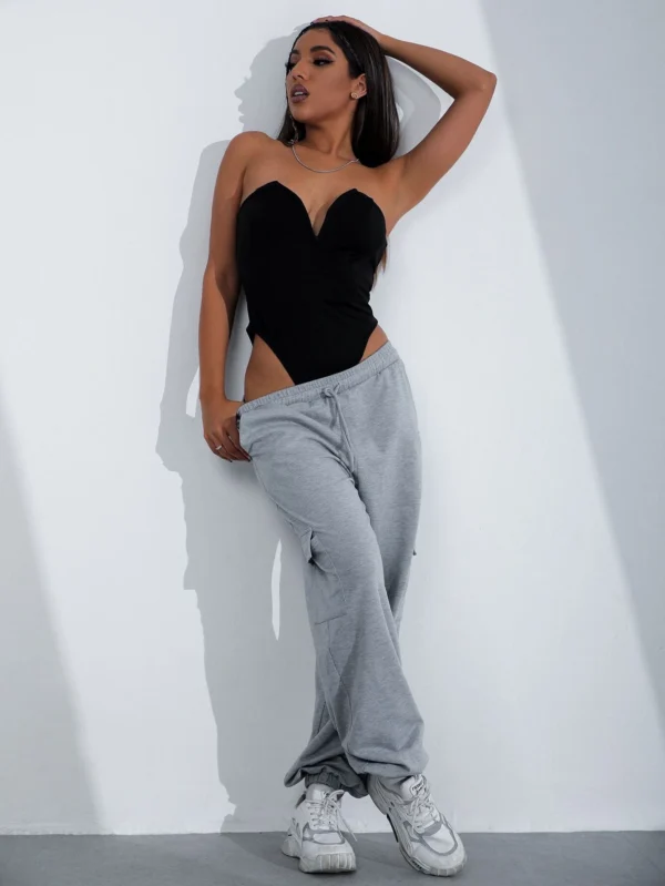 SHEIN MOOSTA Body unicolore – Image 5