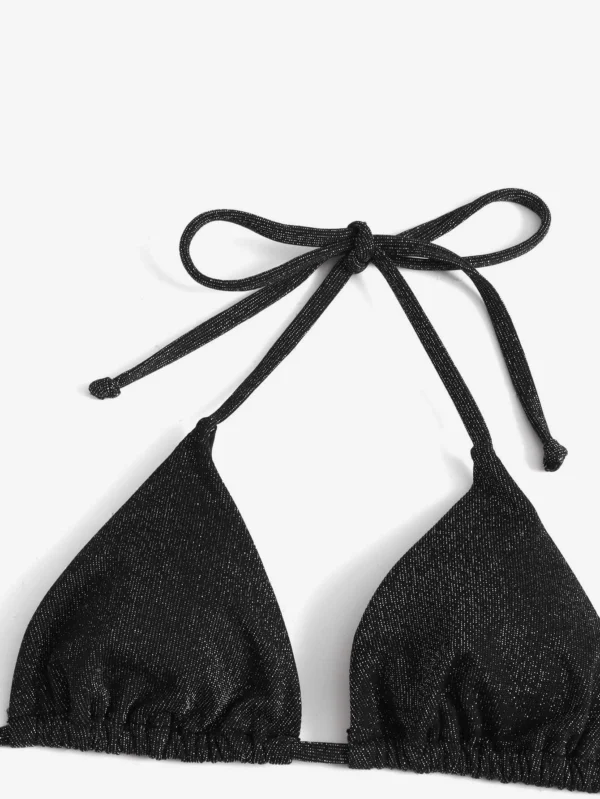 SHEIN Swim BikiniTriangle scintillant été – Image 4