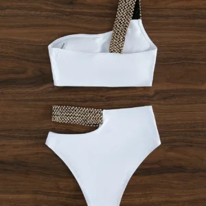 SHEIN Swim Ensemble Bikini Contrasté
