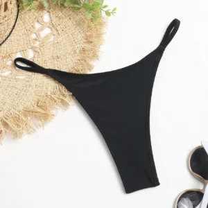 SHEIN Swim BasDe bikini unicolore