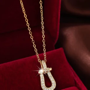 1 pièce Collier de Zircone cubique micro-serti