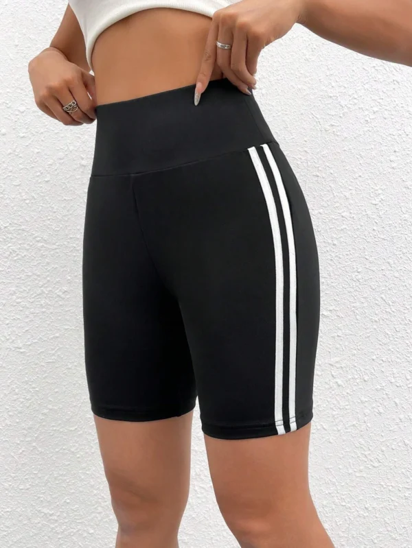 SHEIN EZwear Short cycliste rayures