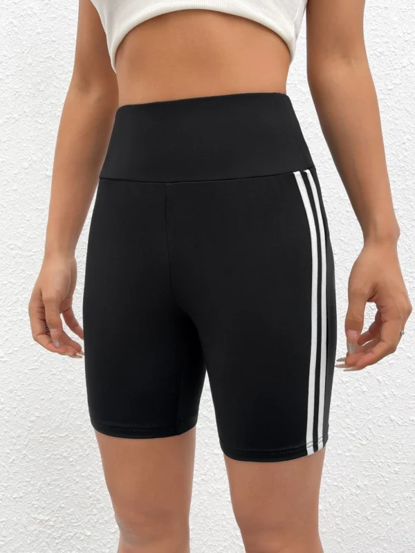 SHEIN EZwear Short cycliste rayures – Image 3