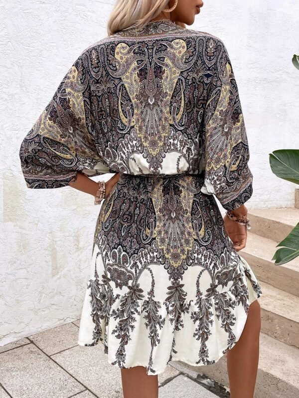 SHEIN Holidaya Robe avec manches chauve-souris – Image 2