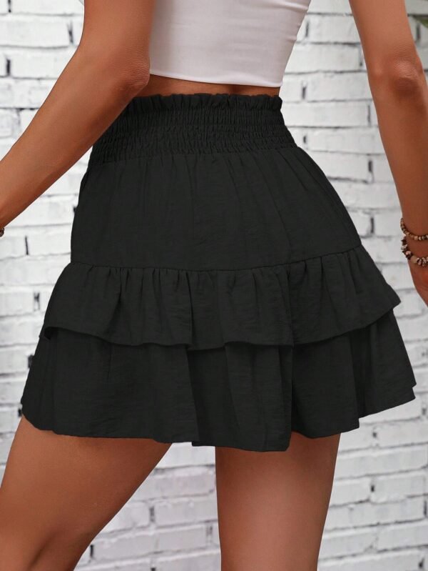 SHEIN LUNE Jupe-shortTaille froncée – Image 2