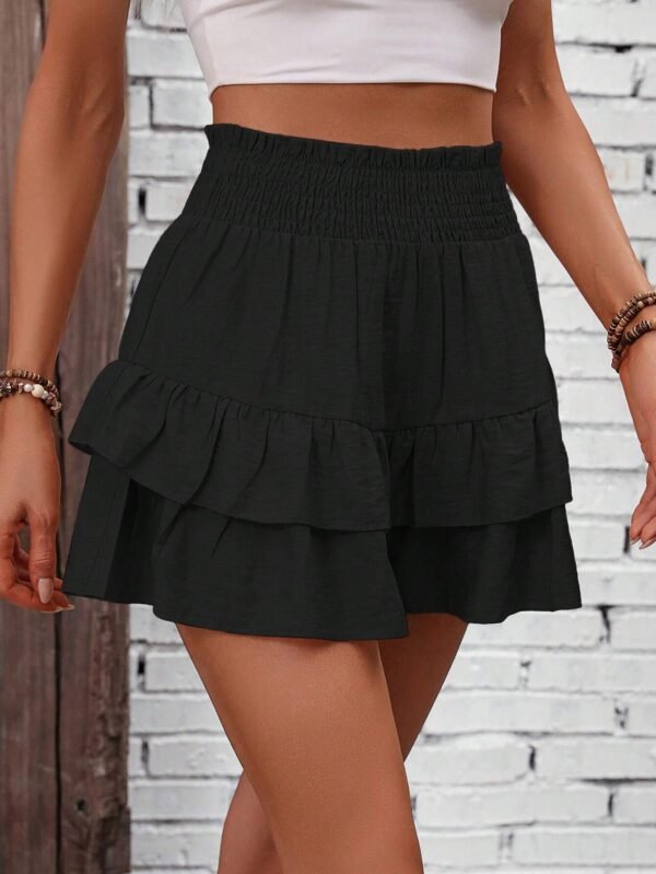 SHEIN LUNE Jupe-shortTaille froncée – Image 3