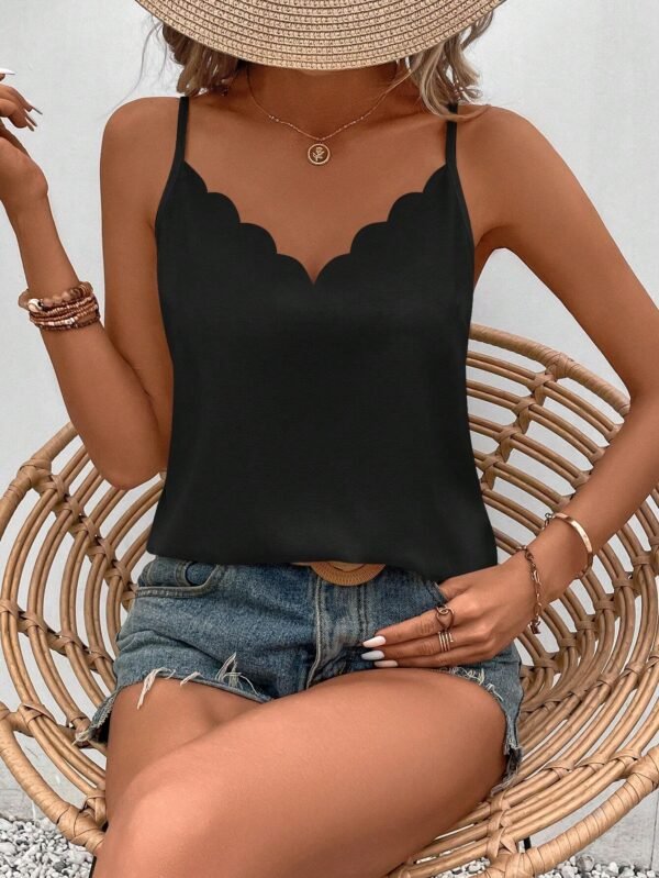 SHEIN Frenchy Haut De Cami En Dentelle
