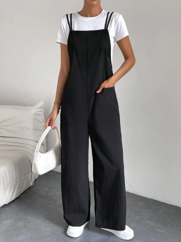 SHEIN ChicEase Combinaison ample  jambes larges – Image 4