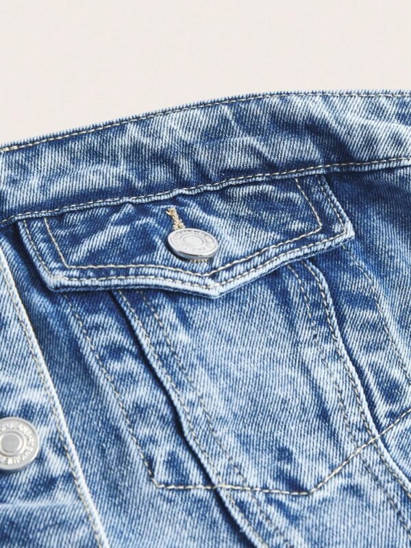 SHEIN MODTop jean ourlet effiloché – Image 3