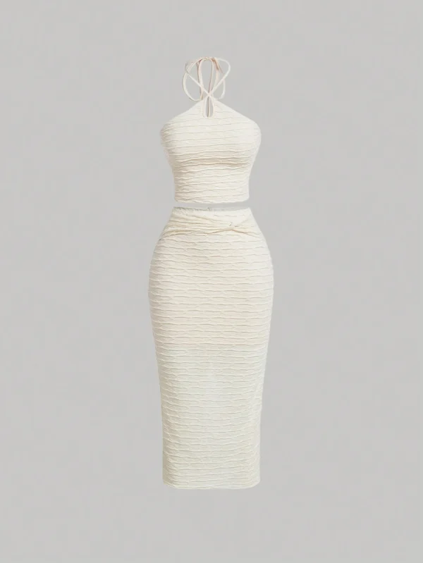 SHEIN MOD EnsembleTop bandeau jupe