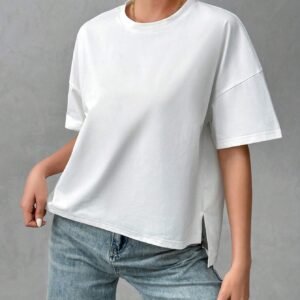 SHEIN EssnceT-shirt Basique Minimaliste