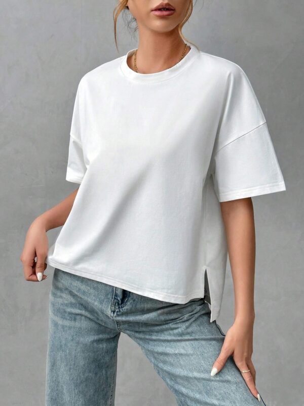 SHEIN EssnceT-shirt Basique Minimaliste