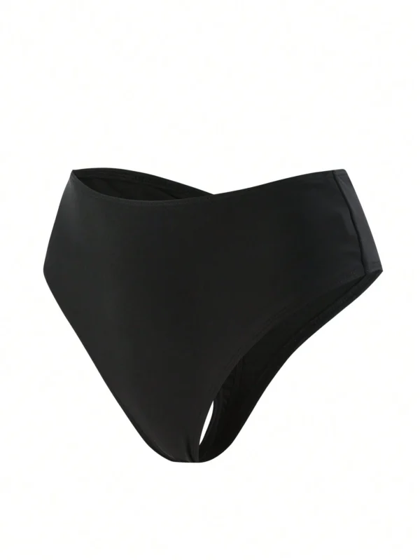 Swim Basics BasDe bikini V froncé – Image 5