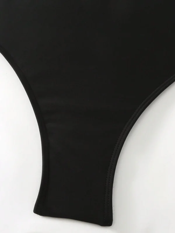 Swim Basics BasDe bikini V froncé – Image 6