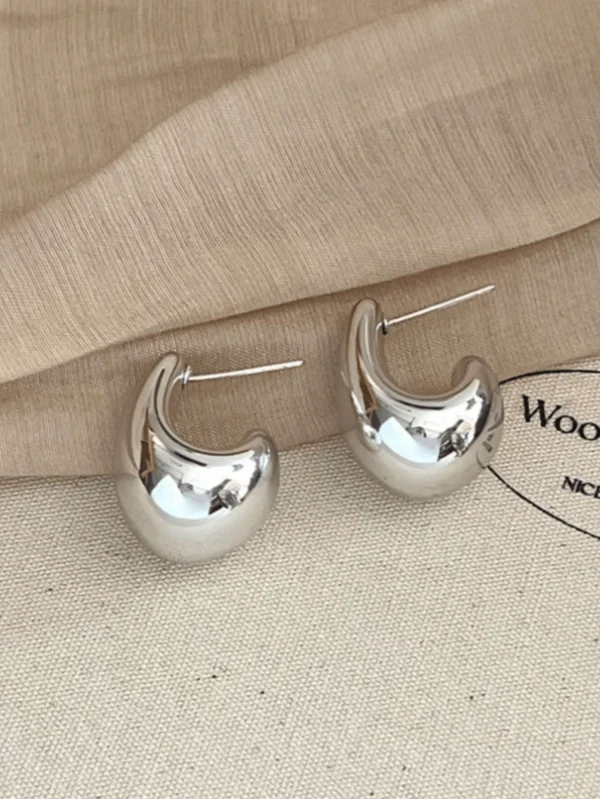 1 Paire Style Punk Boucles D'oreilles Simples – Image 5