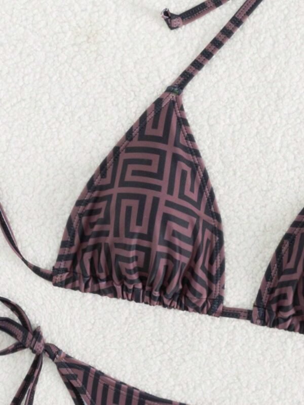 SHEIN Swim Ensemble bikini géométrique – Image 4