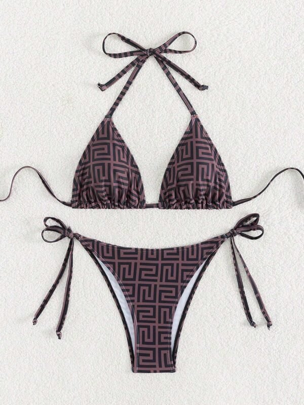 SHEIN Swim Ensemble bikini géométrique – Image 5