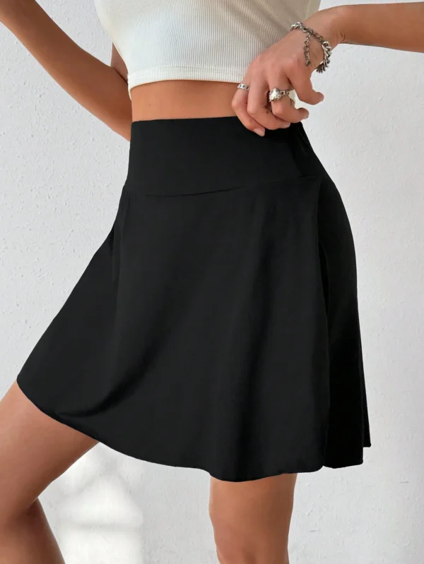 SHEIN MOOSTA Shorts uni poche – Image 4