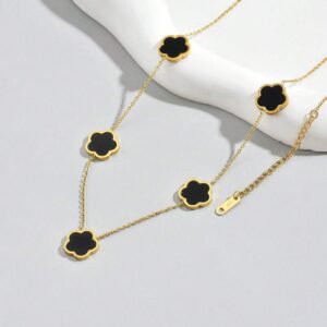 Collier Fleur Cinq Pétales