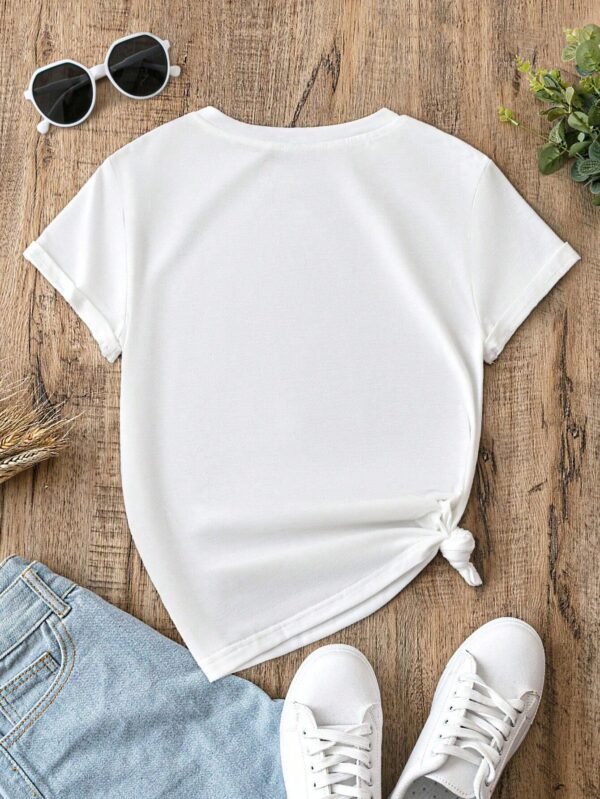 SHEIN EssnceT-shirt à manches courtes – Image 2
