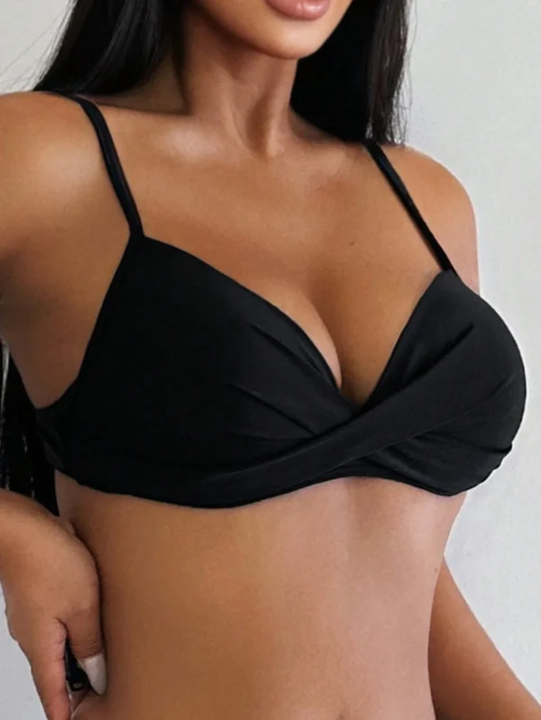 SHEIN SwimTop maillot croisé – Image 3
