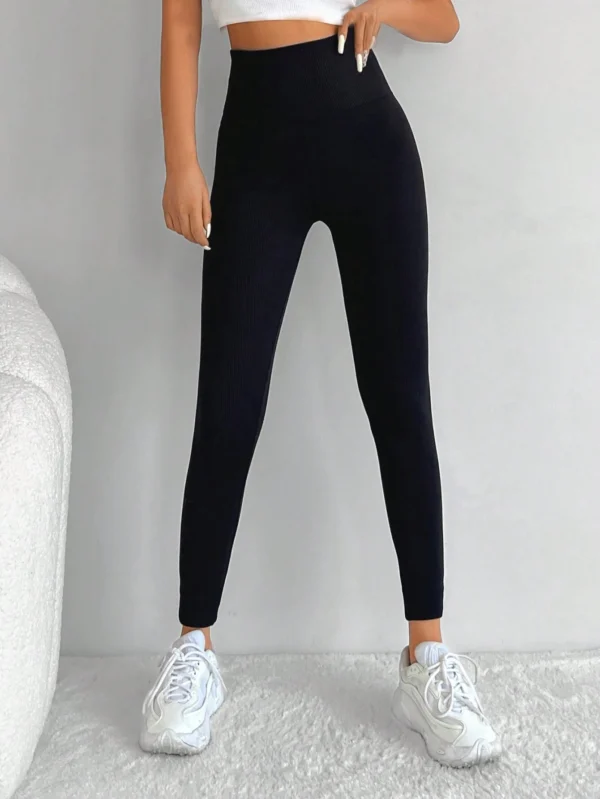 Legging unicoloreTaille haute – Image 5