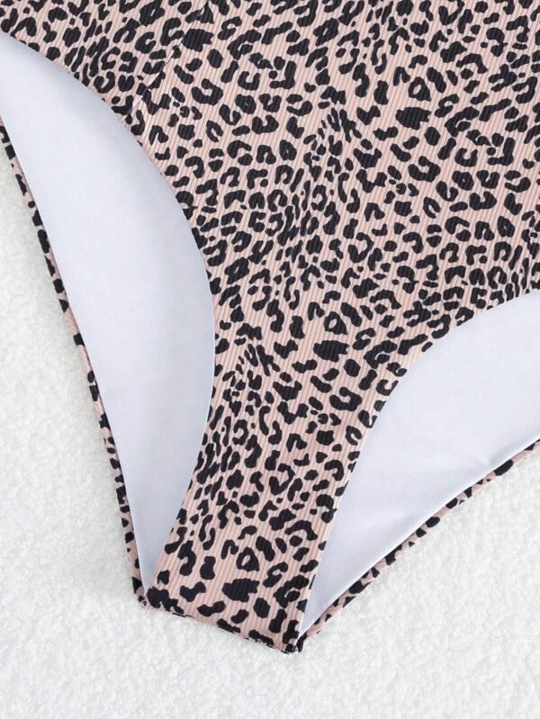 SHEIN Swim Curve Bikini léopard grandeTaille – Image 4