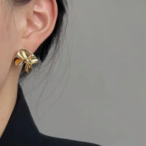 1 paire Boucles d’oreilles géométriques simples