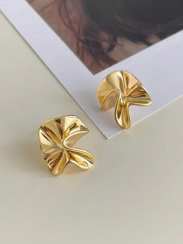 1 paire Boucles d'oreilles géométriques simples