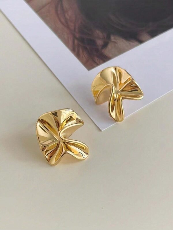 1 paire Boucles d'oreilles géométriques simples – Image 9