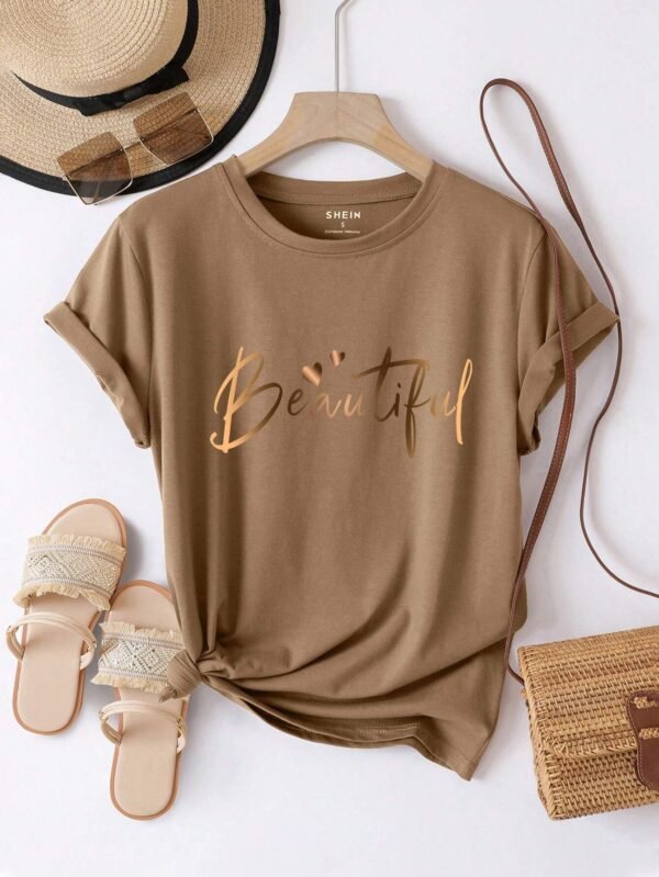 INAWLYT-shirt avec imprimé lettrage